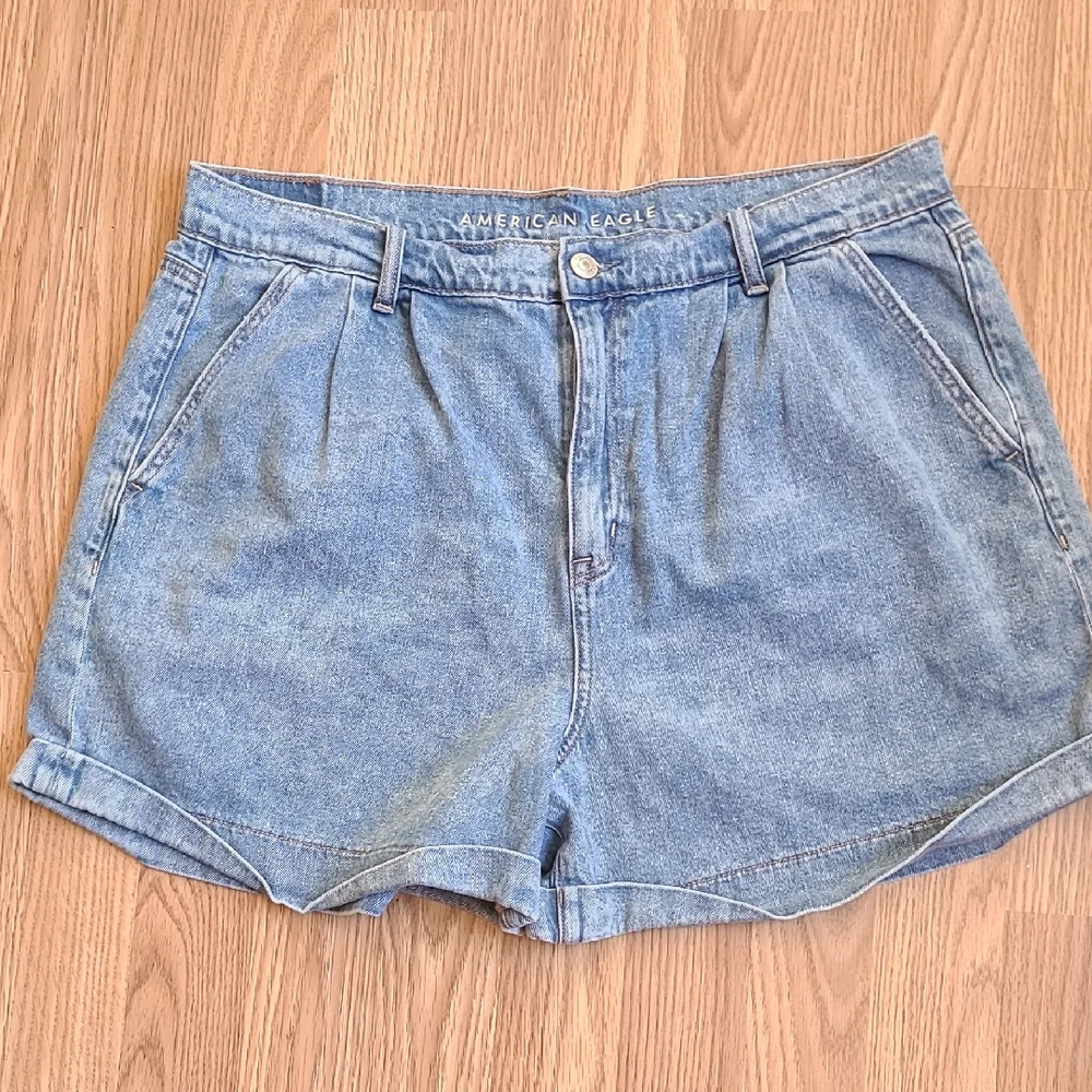 American Eagle Outfitters Light Blue Jean Shorts - Picture 1 of 7